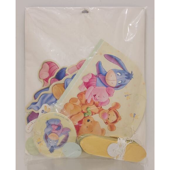 Vintage Disney Hallmark Winnie The Pooh Baby Shower Decoration Kits (3) - Picture 5 of 9